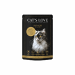 Cat's Love Senior Pato en Gelatina sobre para gatos