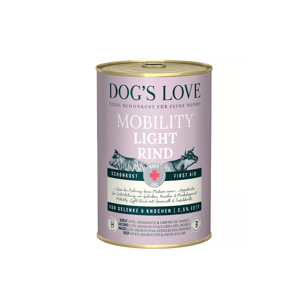 Dog's Love Mobility 400g Dog's Love Adulto Mobility Sensitive Vacuno latas para perros - Imagen 1