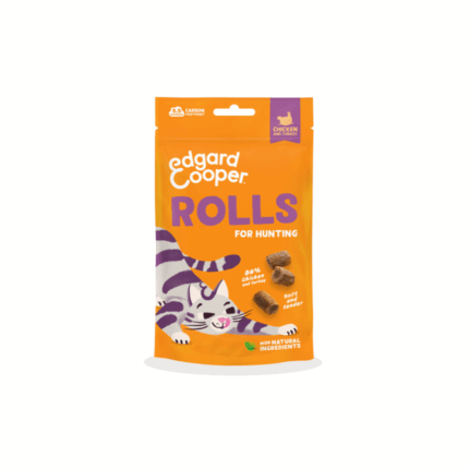 Edgard & Cooper Rollitos de Pollo snacks para gatos