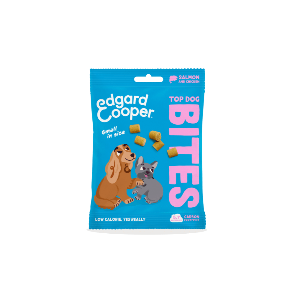E&C Snack Salmón Edgard & Cooper Bocaditos de Salmón y Pollo snacks para perros - Imagen 1