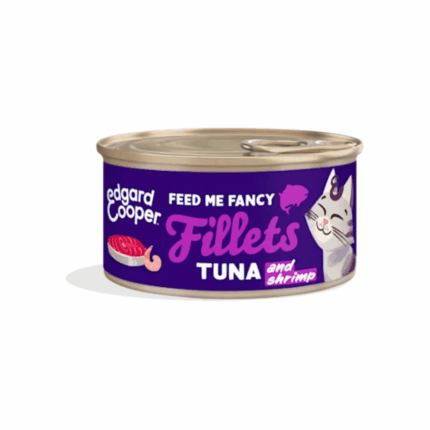 Edgard & Cooper Filetes de Atún y Calamares latas para gatos