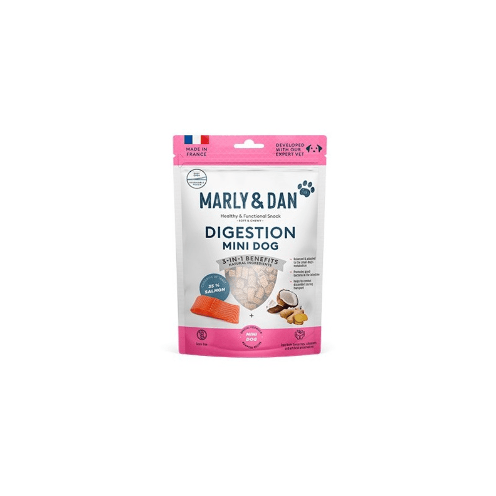 Marly & Dan Soft & Chewy Digestion Mini Dog 50gr Marly & Dan Soft & Chewy Digestion Mini Dog 50gr para perros - Imagen 1