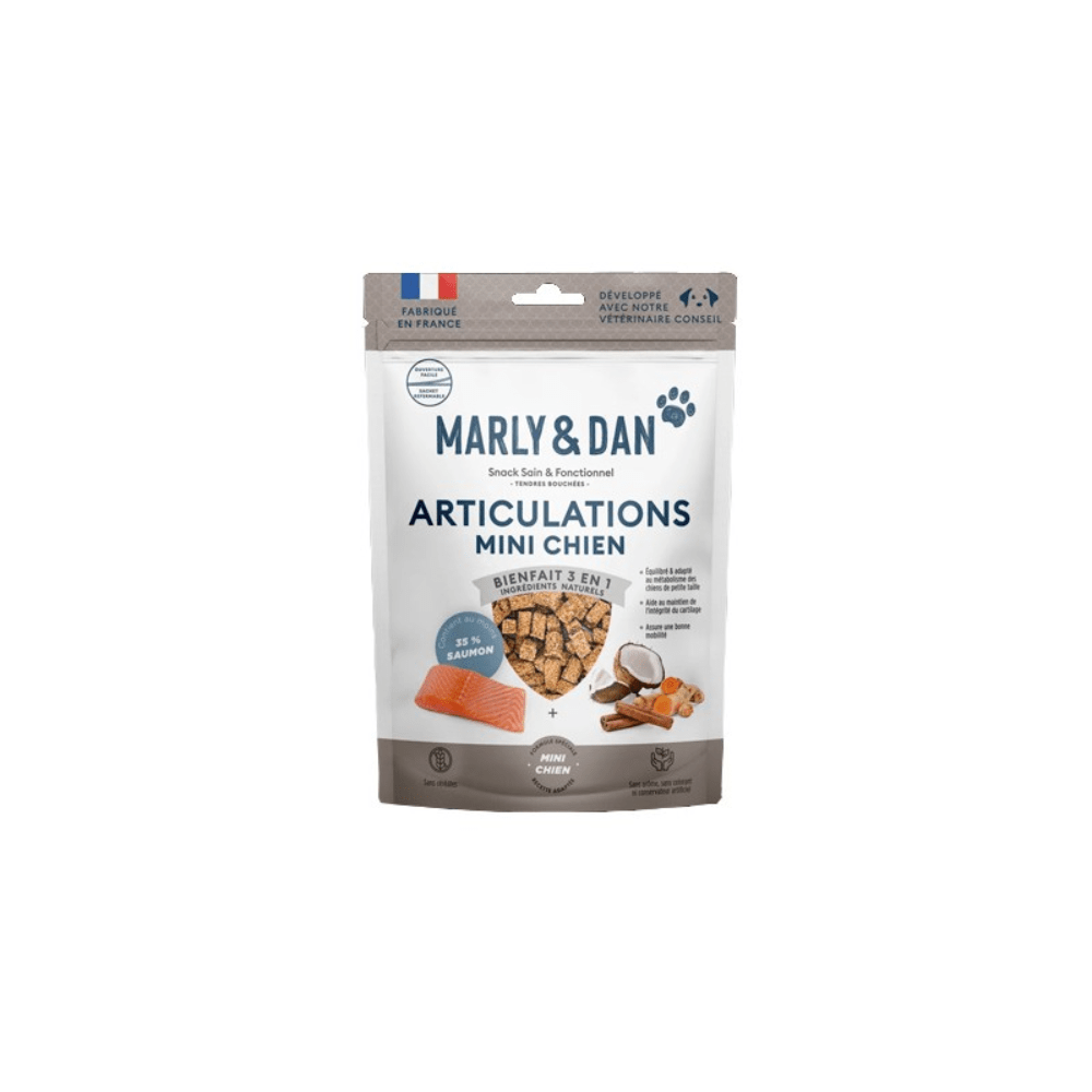 Marly & Dan Soft & Chewy Hip&Joint Mini Dog 50gr Marly & Dan Soft & Chewy Hip&Joint Mini Dog 50gr para perros. - Imagen 1
