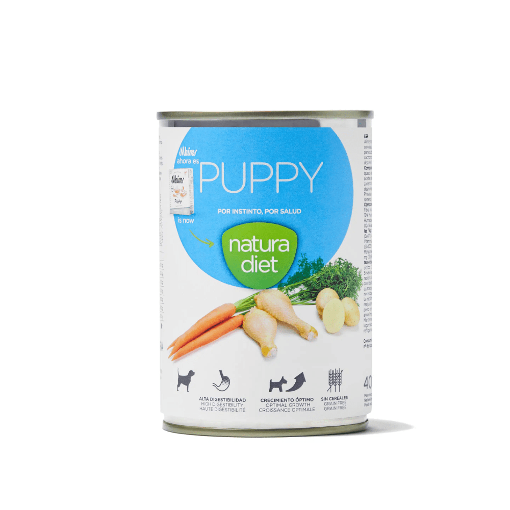 NATURA DIET DOG Puppy 400g Natura Diet Cachorro latas para perros - Imagen 1