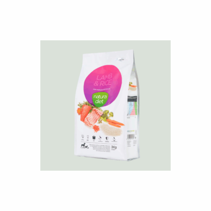Natura Diet Adulto de Cordero y Arroz pienso para perros