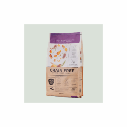 Natura Diet Grain Free Adulto de Pato y Moniato pienso para perros