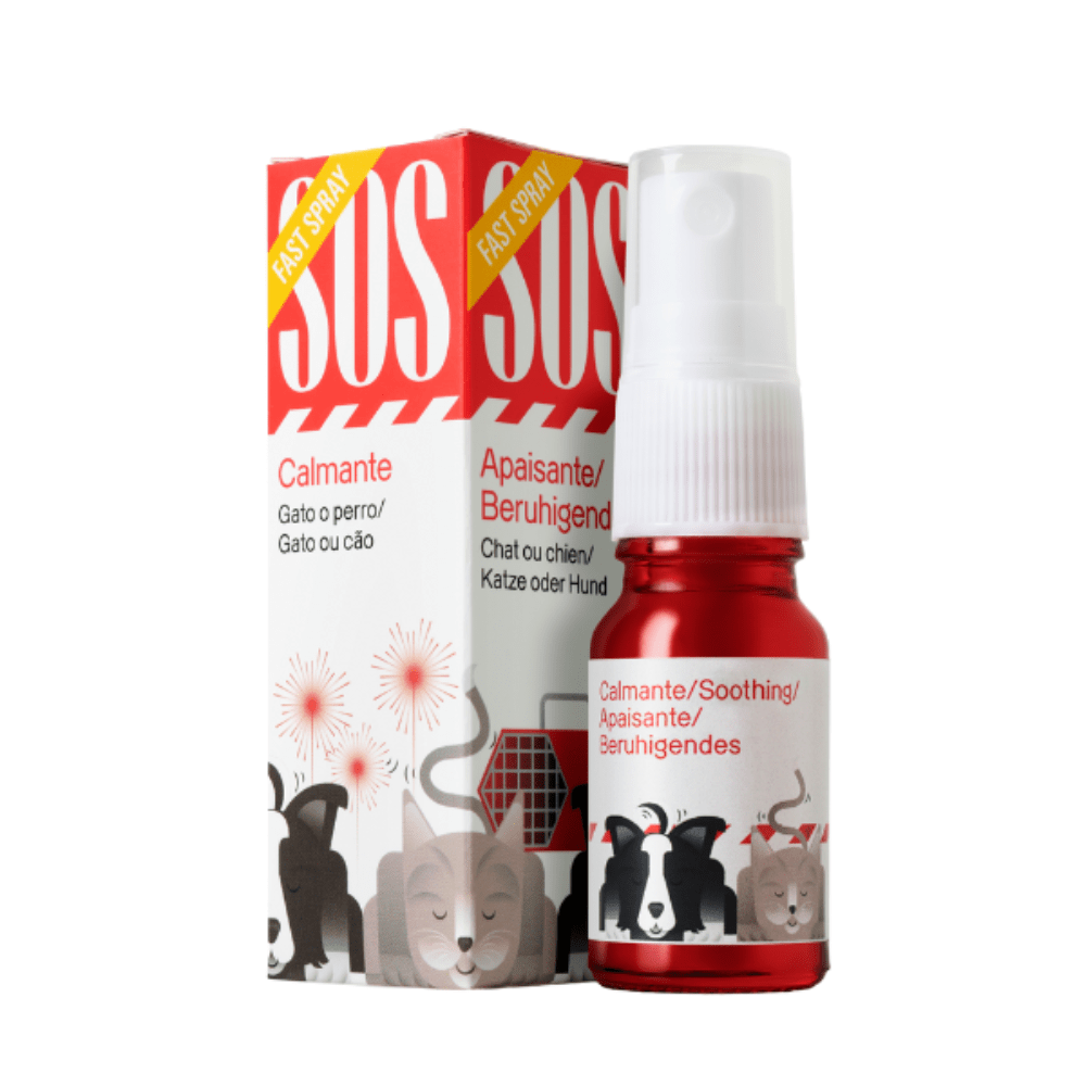 SOS spray alivio rápido SOS Aceite Sabor Salmón para perros y gatos - Imagen 1