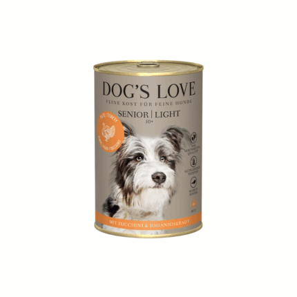 Dog's Love Senior Pavo Light latas para perros