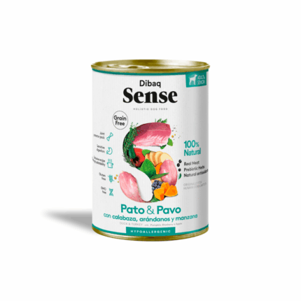 Dibaq Sense Senior de Pato y Pavo latas para perros