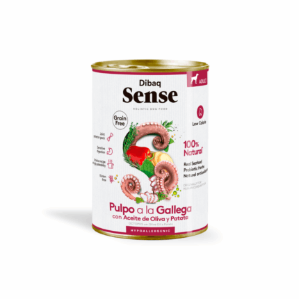 Dibaq Sense Adulto de Pulpo a la Gallega latas para perros