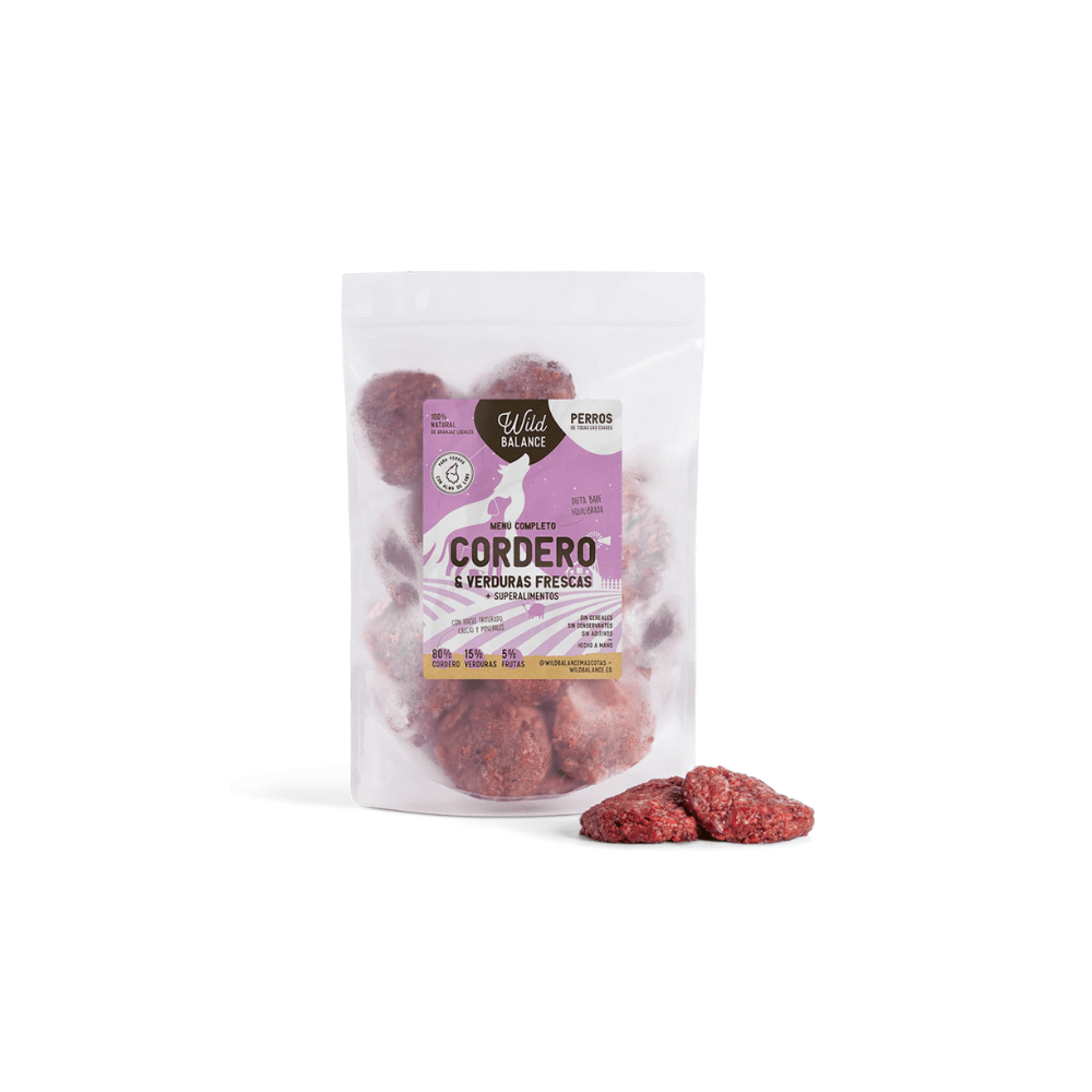 Wild Balance Cordero Perro Wild Balance Cordero comida BARF para perros - Imagen 1