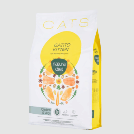 Natura Diet Kitten Pollo Y Vegetales pienso para gatitos