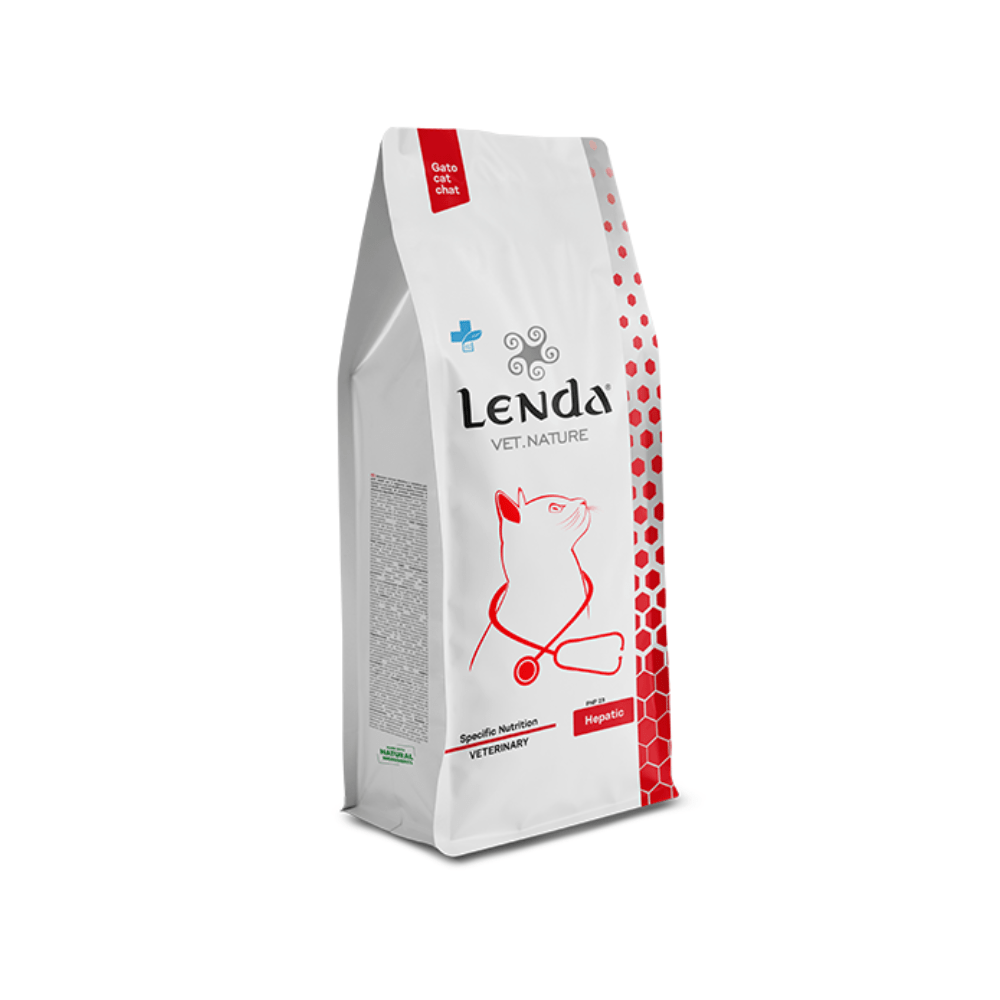 Diseño sin título (43) Lenda Vet Cat Hepatic pienso para gatos - Imagen 1
