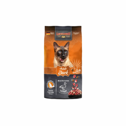 Leonardo Adulto de Pato pienso para gatos