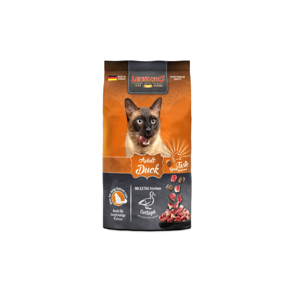 Leonardo Adult Pato Leonardo Adulto de Pato pienso para gatos - Imagen 1