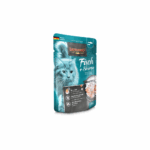 Leonardo Paté de Pescado y Gambas sobres para gatos